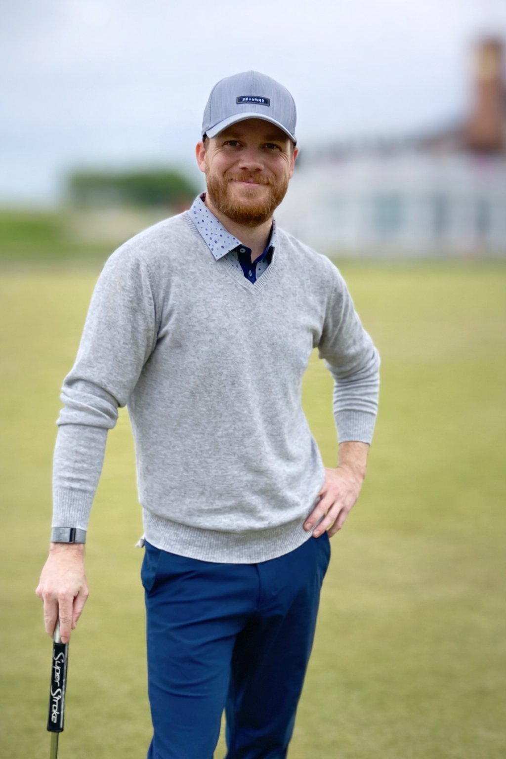 Beau Lardner on the golf course